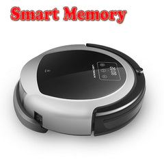 LIECTROUX Robot Vacuum Cleaner B6009,2D Map&Gyroscope Navigation,with Memory,Strong Suction,Dual UV Lamp,3D HEPA filter, Wet Mop