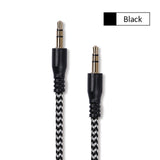 Olaudem Male-Male Audio Cable Extension Hi-Fi Stereo Headphone Extension 3.5 Jack Cable for MP3 MP4 Player & Car AXC009