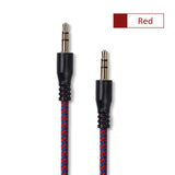 Olaudem Male-Male Audio Cable Extension Hi-Fi Stereo Headphone Extension 3.5 Jack Cable for MP3 MP4 Player & Car AXC009